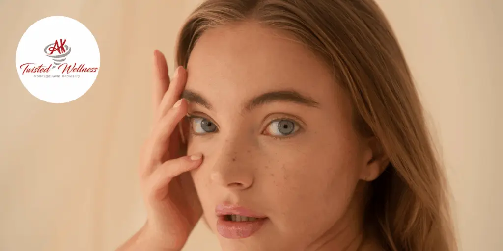 Ozempic face girl