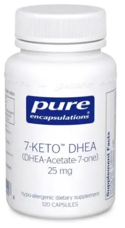 7-KETO DHEA 25 mg by Pure Encapsulations