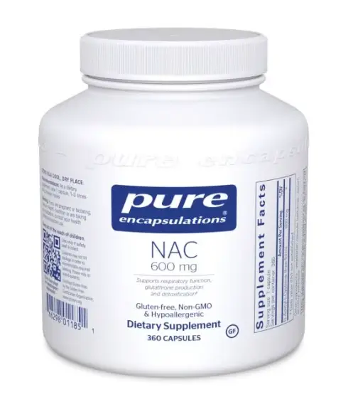 NAC 600mg by Pure Encapsulations - Image 2