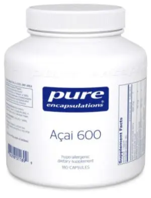 Açai 600 180’s by Pure Encapsulations