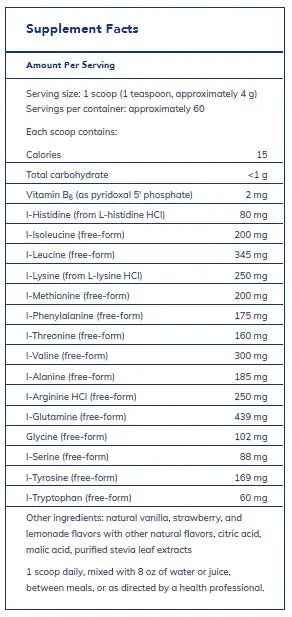 Amino Replete by Pure Encapsulations - Image 2