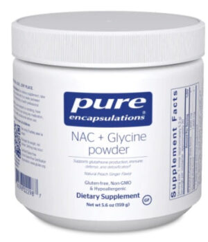 NAC + Glycine Powder by Pure Encapsulations