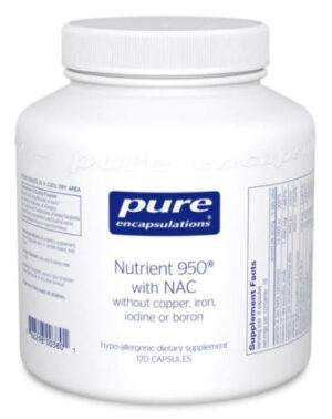 Nutrient 950 with NAC 240’s By Pure Encapsulations