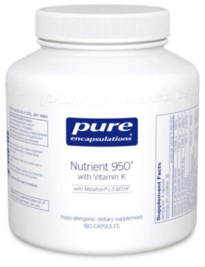 Nutrient 950 with Vitamin K 180’s By Pure Encapsulations