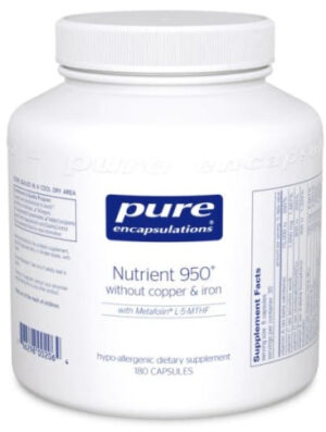 Nutrient 950 without Copper & Iron by Pure Encapsulations