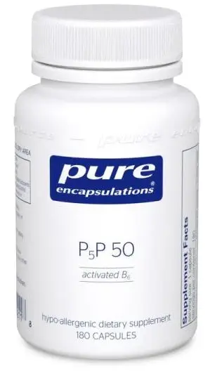 P5P 50 (activated vitamin B6) by Pure Encapsulations