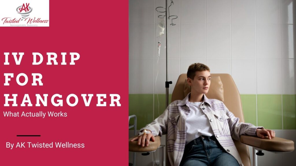 IV drip for hangover