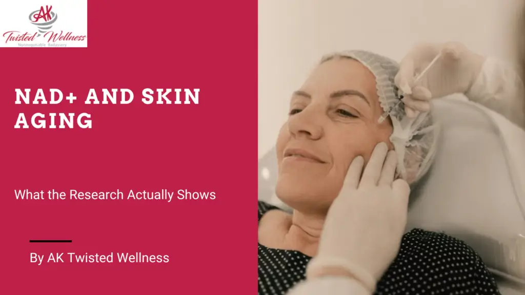 NAD+ and skin aging