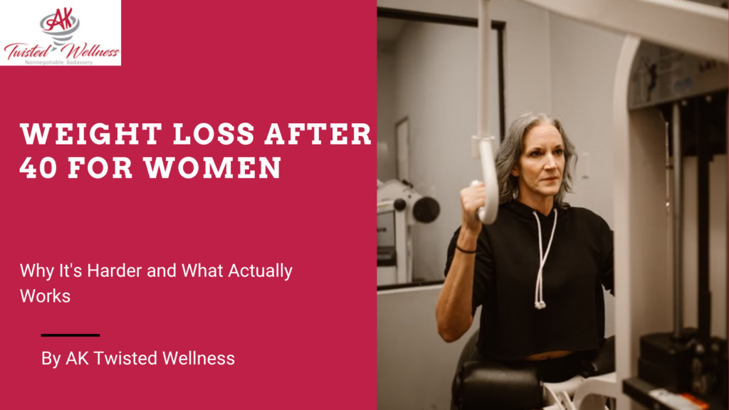 weight loss after 40 for women